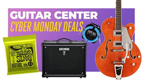 guitar center cyber monday deals.